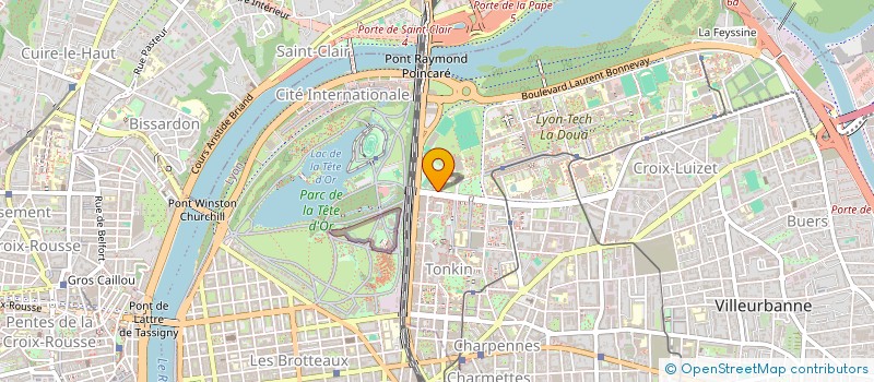 localisation de l'entreprise MONSIEUR JEREMY FIJALEK  VILLEURBANNE