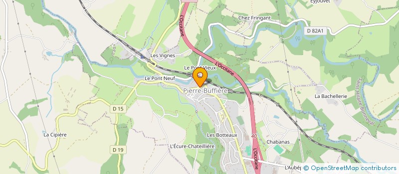 localisation de l'entreprise MONSIEUR JEREMY FLEURENCE  PIERRE-BUFFIERE