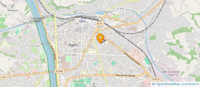 localisation de l'entreprise MONSIEUR JEREMY FORT  AGEN