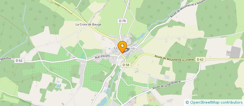 localisation de l'entreprise MONSIEUR JEREMY FORTANIER  NOYANT-VILLAGES