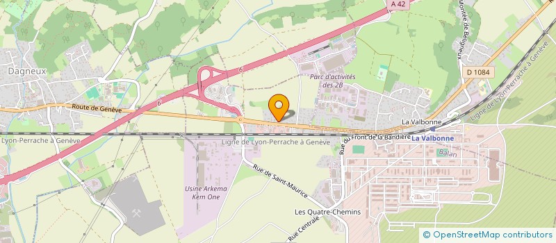 localisation de l'entreprise MONSIEUR JEREMY FOUCAULT  BALAN