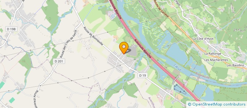 localisation de l'entreprise MONSIEUR JEREMY FOULON  ARENTHON