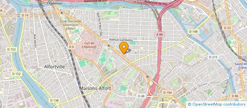 localisation de l'entreprise MONSIEUR JEREMY FOUQUET à MAISONS-ALFORT