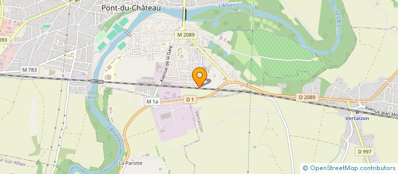 localisation de l'entreprise MONSIEUR JEREMY FOUR  PONT-DU-CHATEAU