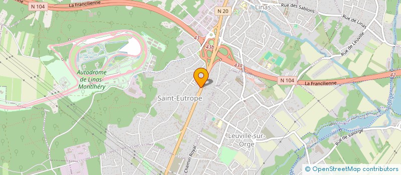 localisation de l'entreprise MONSIEUR JEREMY FOURNIER  BOISSY-SOUS-SAINT-YON