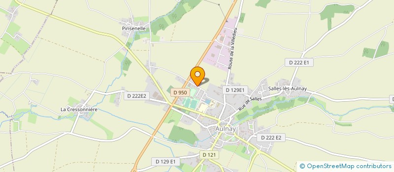 localisation de l'entreprise MONSIEUR JEREMY FOURNIER  AULNAY