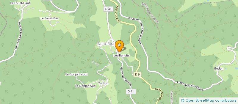 localisation de l'entreprise MONSIEUR JEREMY FOURNIER  SAINT-RIRAND