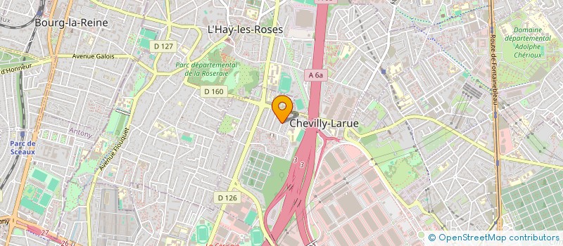 localisation de l'entreprise MONSIEUR JEREMY FRANCOIS à CHEVILLY-LARUE