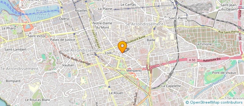localisation de l'entreprise MONSIEUR JEREMY FREBAULT à MARSEILLE