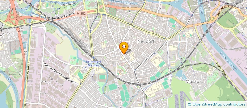 localisation de l'entreprise MONSIEUR JEREMY FRITSCH  STRASBOURG