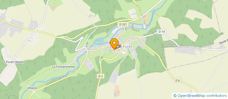 localisation de l'entreprise MONSIEUR JEREMY FROT  LYONS-LA-FORET