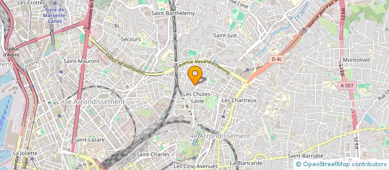 localisation de l'entreprise MONSIEUR JEREMY GABORIAUD à MARSEILLE