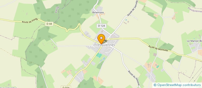 localisation de l'entreprise MONSIEUR JEREMY GAEL JOEL VALLOIS  FRESQUIENNES