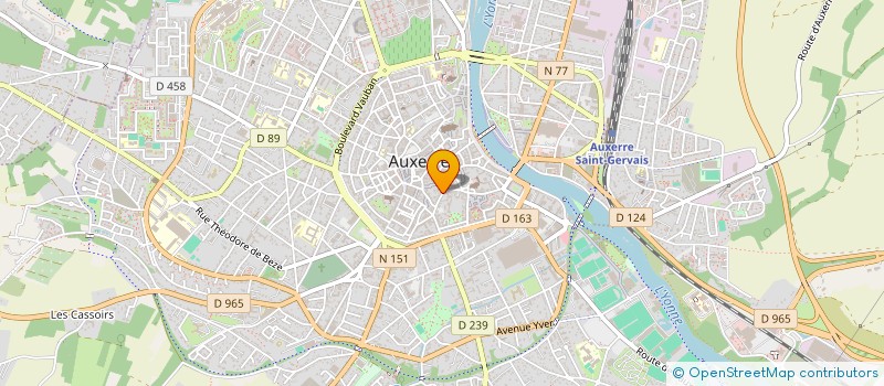 localisation de l'entreprise MONSIEUR JEREMY GALHARDO à AUXERRE