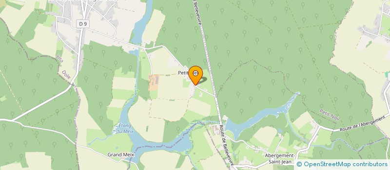 localisation de l'entreprise MONSIEUR JEREMY GALLOT  NEUBLANS-ABERGEMENT