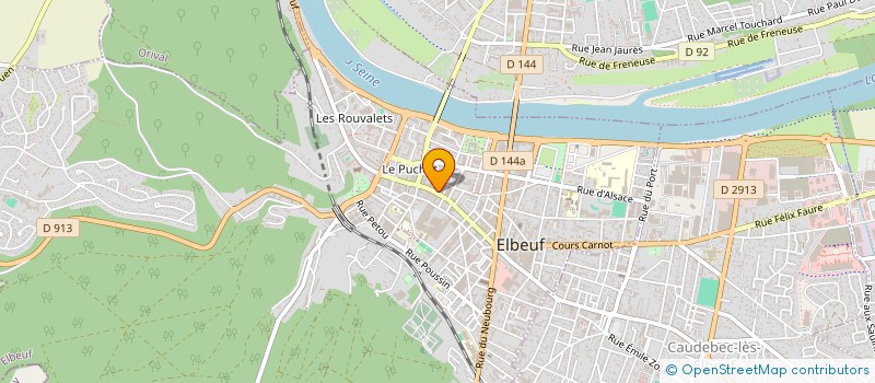 localisation de l'entreprise MONSIEUR JEREMY GANDREZ  ELBEUF