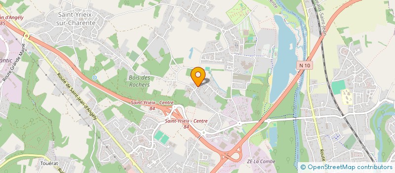 localisation de l'entreprise MONSIEUR JEREMY GARCIA à SAINT-YRIEIX-SUR-CHARENTE