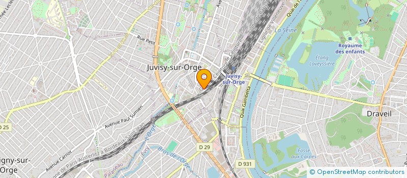 localisation de l'entreprise MONSIEUR JEREMY GARCIA à JUVISY-SUR-ORGE