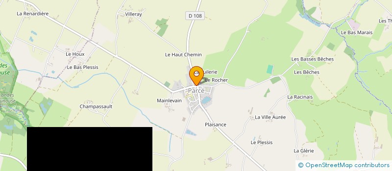 localisation de l'entreprise MONSIEUR JEREMY GARDAHAUT  PARCE