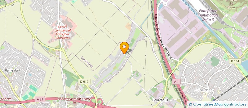 localisation de l'entreprise MONSIEUR JEREMY GARDE  HENIN-BEAUMONT