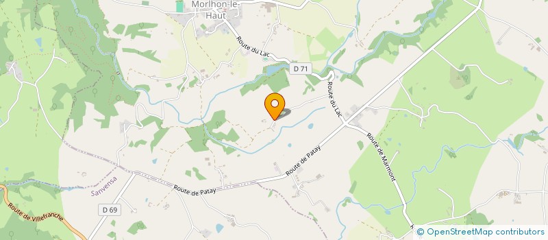 localisation de l'entreprise MONSIEUR JEREMY GARES  LE BAS SEGALA