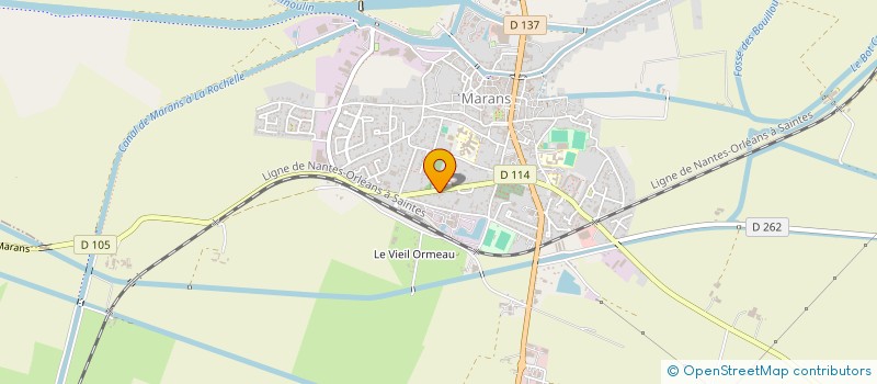 localisation de l'entreprise MONSIEUR JEREMY GARNIER  MARANS