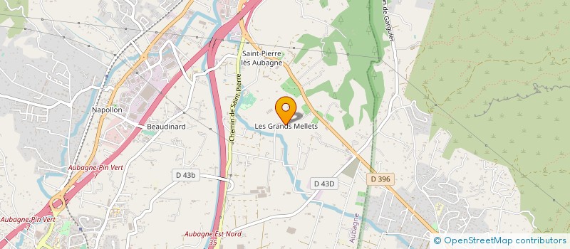 localisation de l'entreprise MONSIEUR JEREMY GARNON à AUBAGNE