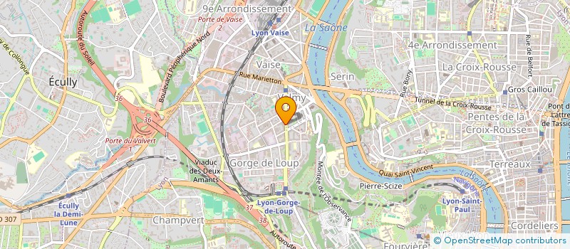 localisation de l'entreprise MONSIEUR JEREMY GARRIVIER  LYON