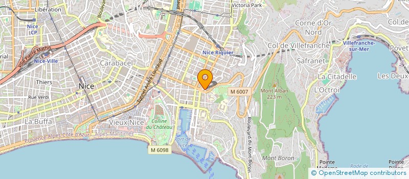 localisation de l'entreprise MONSIEUR JEREMY GASPARD à NICE