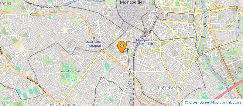 localisation de l'entreprise MONSIEUR JEREMY GAUDIN à MONTPELLIER