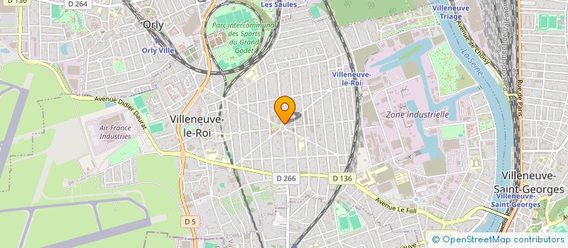 localisation de l'entreprise MONSIEUR JEREMY GAUTHERIE  VILLENEUVE-LE-ROI