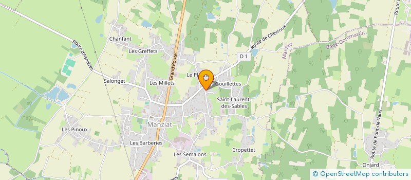 localisation de l'entreprise MONSIEUR JEREMY GAUTHEY à MANZIAT