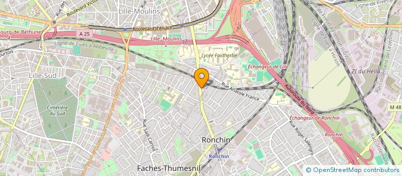 localisation de l'entreprise MONSIEUR JEREMY GAUTIER à LILLE