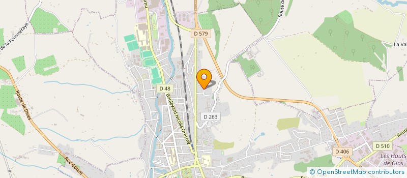 localisation de l'entreprise MONSIEUR JEREMY GAUTIER  LISIEUX