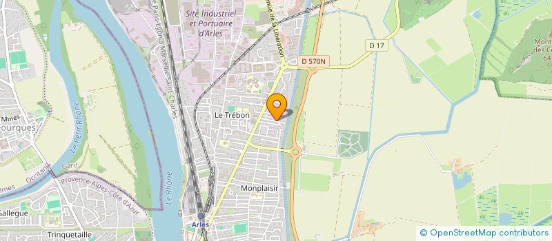 localisation de l'entreprise MONSIEUR JEREMY GAUTIER  ARLES