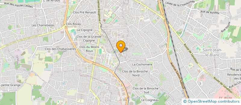 localisation de l'entreprise MONSIEUR JEREMY GAUTIER  ORLEANS