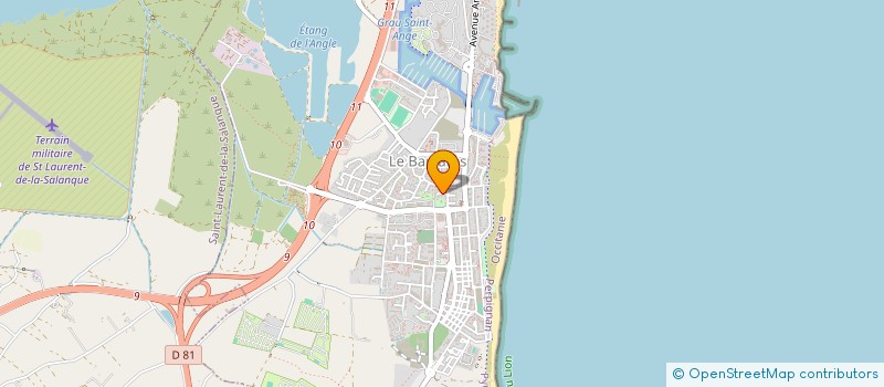 localisation de l'entreprise MONSIEUR JEREMY GEA  LE BARCARES