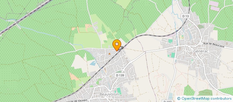 localisation de l'entreprise MONSIEUR JEREMY GELY  BEAUVOISIN