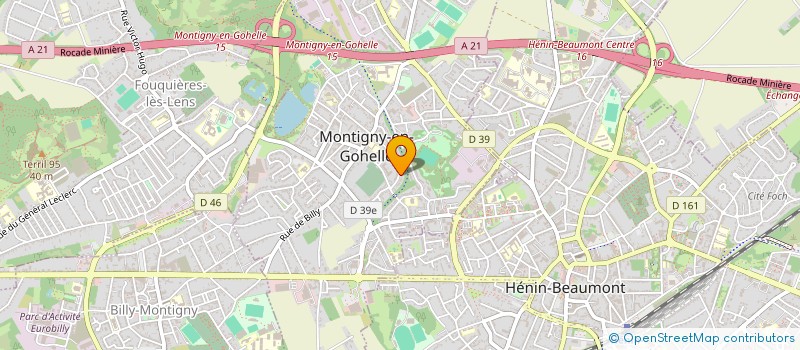 localisation de l'entreprise MONSIEUR JEREMY GENOU  MONTIGNY-EN-GOHELLE