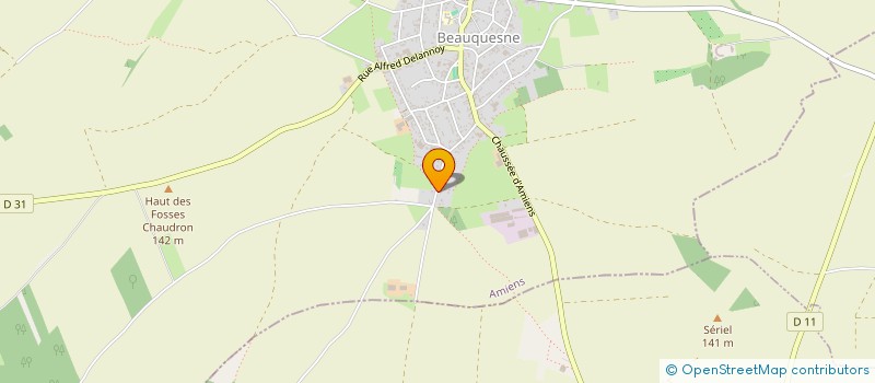 localisation de l'entreprise MONSIEUR JEREMY GERARD ANDRE PROUILLE  BEAUQUESNE