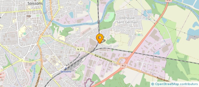 localisation de l'entreprise MONSIEUR JEREMY GERMONT  VILLENEUVE-SAINT-GERMAIN