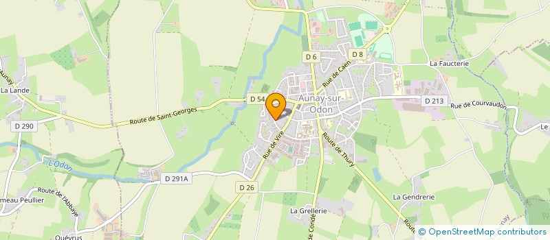 localisation de l'entreprise MONSIEUR JEREMY GERNEZ  LES MONTS D'AUNAY