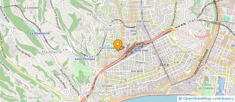 localisation de l'entreprise MONSIEUR JEREMY GERVASI à NICE
