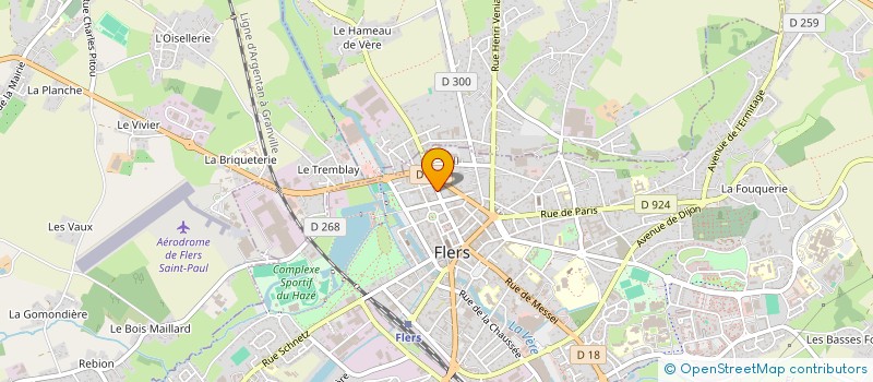 localisation de l'entreprise MONSIEUR JEREMY GHYS à FLERS