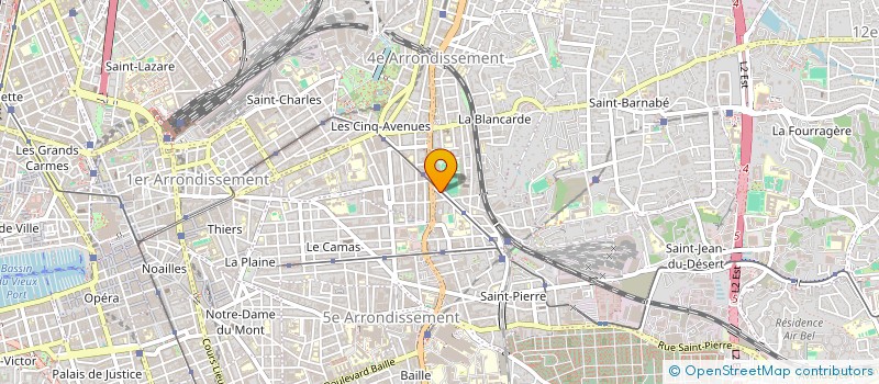 localisation de l'entreprise MONSIEUR JEREMY GIAIME à MARSEILLE 4EME