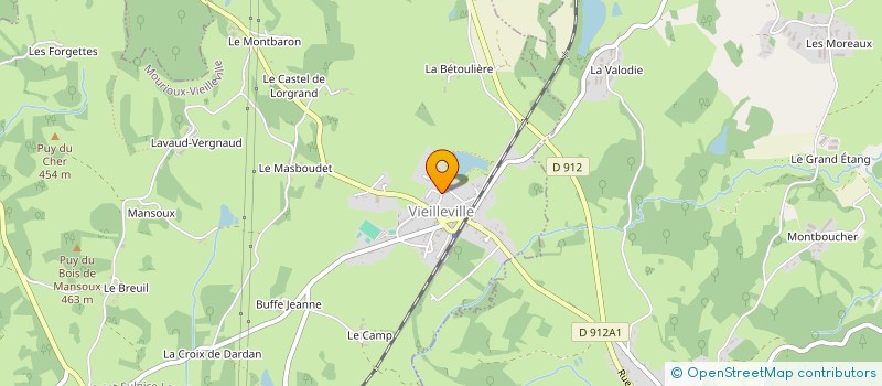 localisation de l'entreprise MONSIEUR JEREMY GILBERT à MOURIOUX-VIEILLEVILLE