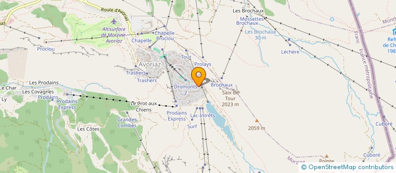 localisation de l'entreprise MONSIEUR JEREMY GIRARD  MORZINE