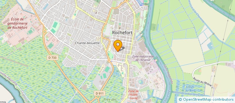 localisation de l'entreprise MONSIEUR JEREMY GIRAUX  ROCHEFORT