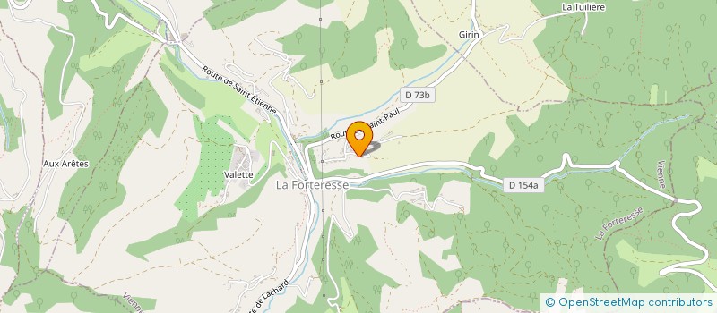 localisation de l'entreprise MONSIEUR JEREMY GIRIN  LA FORTERESSE