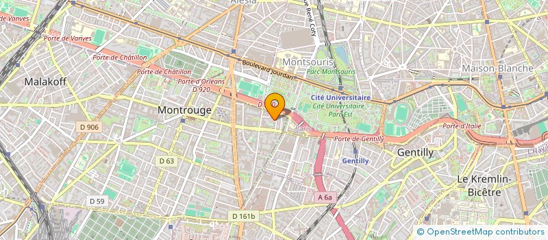 localisation de l'entreprise MONSIEUR JEREMY GOLDMAN à MONTROUGE